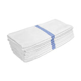 Nouvelle Legende Ribbed Microfiber Bar Mop Towels, Super Absorbent, Cleaning & Drying Cloths, LintFree, StreakFree for Kitchen