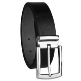 Zoro Formal/Casual Black Genuine Leather Belts For Mens 1 Year Guarantee, Gift For Gents