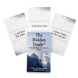 All Things Intuitive Hidden Truth Oracle v2 - Set of 54 Love, Soulmate, Twin Flame Oracle Cards - Indie Oracle Deck for Spiritua
