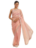 Libas Women33 Net Silk Sarees (16358_Pink)