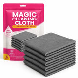 Cmtjbnka 5Pack Gemie Cloth Magic Cloth, 16 * 12 in Lint Free Reusable Microfiber Cleaning Cloths Dry and Wet Use for Glass Wind