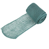 JubileeYarn Burlap Jute Craft Ribbon - 5.5 x 10 Yards - Steel Blue - 10 Rolls