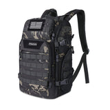 MOSISO 30L Tactical Backpack, Military Daypack 3 Day Assault Rucksack Outdoor Hiking Hunting Fishing Camping Training Shoulder B