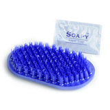 Soapy Toes TravelSized Foot Scrubbers and Massagers (Pearl Blue)