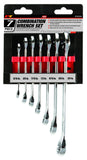 Performance Tool W30200 7-Piece SAE Combination Wrench Set