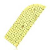 Hot Ironing Ruler, Heat Resistant Hemmer Ruler Sewing Tools Measuring Handmade Tool for Electric Iron Home Work(4 x 12 Inch)