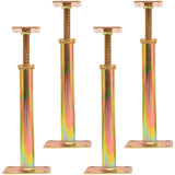 Threlaco 4 Pcs House Floor Jacks Post Pole for Leveling, 11.8 - 15.2 Height Range, Temporary Support Lifting Basement Joist Adju