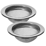 Hian 4.3 Inch Stainless Steel Sink Drain Strainer, Fine Mesh Kitchen Sink Filter Jali, Bathroom Wash Basin Hair & Food Catcher,