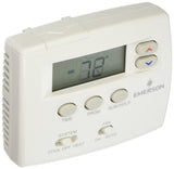 White Rodgers Emerson 1F80-0224 Single Stage 24 Hour Programmable Thermostat,Blue