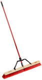 Libman MultiSurface HeavyDuty Push Broom 3Pack Case, 36in. Wide with 1in. x 60in. Handle, Model# 1101003
