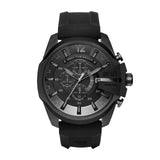 Diesel Silicone Analog Black Dial Men'S Watch-Dz4378