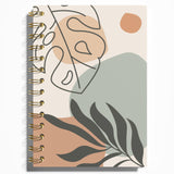 Wfsm Boho Floral Notebook Flower Notebook, Flower Journal, Floral Spiral Notebook, Preppy Notebooks, Preppy Journal, Floral No