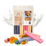 KATHMANDU'S 100% Natural Flavored Yak Chews - Keep Dogs Busy & Happy with Our Lactose & Rawhide Free Himalayan Dog Chews - Long