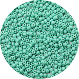 Bala&Fillic Turquoise Color 4mm Seed Beads About 1200pcs/100Grams in Bag, 6/0 Glass Craft Beads for Making Bracelet and Necklace