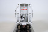 Bachmann Trains - Canadian 4 Bay Cylindrical Grain Hopper - Cn Environmental - Ho Scale, Grey, 8