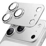 JETech Camera Lens Protector for iPhone 17 Pro Max 6.9-Inch, Full Coverage 9H Tempered Glass Ring Cover, Matte Metal Plate, Case