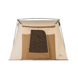 Teton Mesa 10 Canvas Tent; 6 Person Family Camping Tent, Room with a View