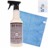 GLOBAL PACKING SOLUTIONS Multi Purpose Cleaner, Lavender Scent, 16 Fl Oz bundled with Microfiber Cloth