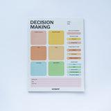 Factor Notes Tear-Off Notepads:A4 Sized|52 Sheets|100 Gsm(Decision Making)