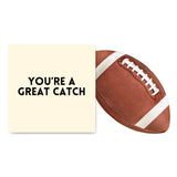 CATCHYOURDREAMS Anniversary card for Husband or Wife (Football) | Gift for Him or Her, Boyfriend or Girlfriend | Valentines Day