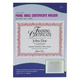 Advantus 75317 Panel Wall Acrylic Frame, 11 X 8 1/2, Clear