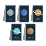 woopme Space Astronauts Theme Printed Magnetic Bookmark for Boys Girls Kids Students Books Lovers Readers Gift Magnetic Page Cli