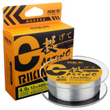 RIKIMARU Monofilament Fishing Line (Clear, 25LB-660Yds)