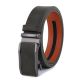 Jettream MenS Auto Lock Leather Belt (Green)