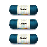 Caron Simply Soft Pagoda Yarn 3 Pack of 170g/6oz Acrylic 4 Medium (Worsted) 315 Yards Knitting, Crocheting & Crafts