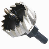 McJ Tools 13/4 Inch HSS M2 Drill Bit Hole Saw for Metal, Steel, Iron, Alloy, Ideal for Electricians, Plumbers, DIYs, Metal Prof
