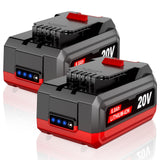 TenHutt ?High Capacity? 2-Pack 6.0Ah High Power Replacement for Bauer 20v Lithium Battery 1907C-B 1702C-B 1701C-B, Compatible wi