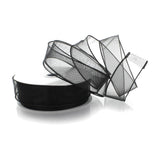 Ribbon Traditions 1.5 Wired Sheer Organza Ribbon Black 10 Yards