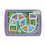 Genuine Fred DINNER WINNER, Enchanted Forest Kid's Dinner Tray - Award Winning - Picky Eater Solutions for Kids and Toddlers - F