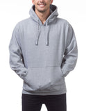 Pro Club Mens Heavyweight Pullover Hoodie (13oz), Heather Gray, 2XLarge