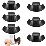 Jadive 6 Pcs Boot Toe Guards Protector Simple Application Protector Toe Covers for Work Boots Shoe Leather Boot Care Accessories