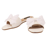 Shoetopia Girls White Stylish Trending Flats-Eu39,White,6,B09NBL5759