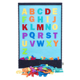 Incrizma Felt Board Large Board for Wall, 104 Felt Letters, 32 X 22 Interactive Storytelling & Play Learning for Home & Cl