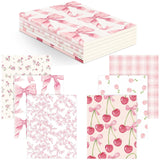 Eaasty 6 Pack Coquette Composition Notebooks, College Ruled, 110 Pages