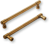 khtumeware 2 Pack 7-1/2 Inch(192mm) Antique Brass Cabinet Pulls Kitchen Cabinet Hardware for Cupboard Drawer Handles Dresser Pul