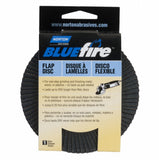 Norton 20X High Performance Abrasive Flap Disc, Type 27, Threaded Hole, Fiberglass Backing, Zirconia Alumina, 41/2 Dia., 40 Gr