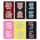 woopme Set of 6 Have A Happy Day Magnetic Bookmark for Book Lovers Readers Students Gift Magnetic Page Clips Folding