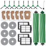 27 Pcs Replacement Parts for iRobot Roomba Plus 505 Combo/405 Combo Robot Vacuum Cleaner,Accessories Kit include 2 Main Brushes,