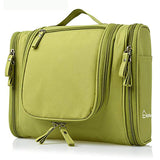 Brown Leaf Waterproof Travel Bag Beauty Make Up Toiletry Wash Bag Zipper Cosmetic Case Multipurpose Organiser Easy Carrying Bag