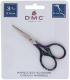 DMC 6127/3 Marbleized Scissor, 33/4Inch, Purple Essence