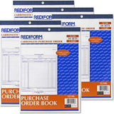 Purchasing Forms, Vertical Format, 2Part, 81/2x11, 50/PK Qty:5
