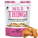 The Granville Island Pet Treatery Dehydrated Wild Salmon Treats for Dogs & Cats (3 oz, Pack of 1) Single Ingredient to Maintain