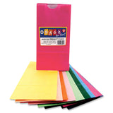 Hygloss Bright Bagz Art/Craft Bag, Colors May Vary 50 per Pack
