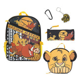 Disneys The Lion King 5Piece Backpack & Lunchbox Set