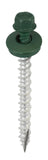 Acorn International SWMW2FG250 Screw, 9 x 2, Forest Green, 250 Count