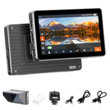 VILTROX DC-X2 Camera Field Monitor 2000 Nits High Brightness Touchscreen 6 Inch DSLR Monitor with 1920x1080 IPS 4K HDMI Loop in/